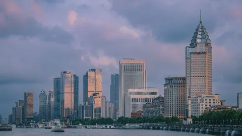 Fond d'écran Shanghai de nuit 4K · city · 3840×2160
