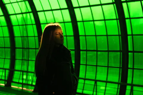 Neon Tunnel 4K Wallpaper · neon · 3840×2560