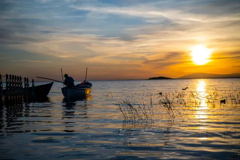 Golden Sunset 4K Wallpaper · sunset · 3840×2563