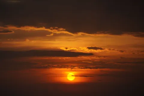 Golden Sunset 4K Wallpaper · sunset · 3840×2560