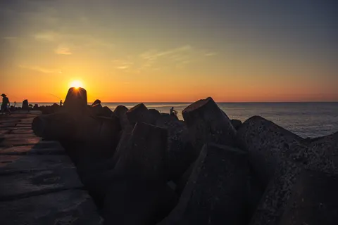 Sunset Horizon 4K Wallpaper · sunset · 3840×2560