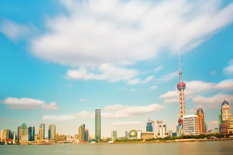 상하이의 밤 4K 배경화면 · city · 3840×2560