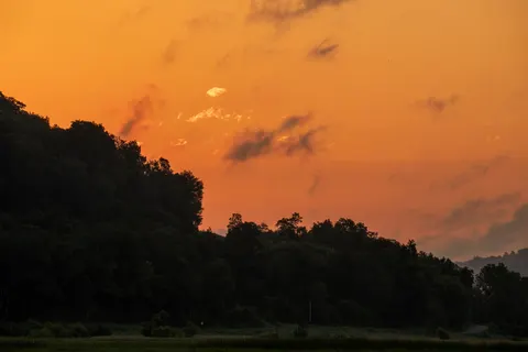 Sunset Silhouette 4K Wallpaper · sunset · 3840×2560