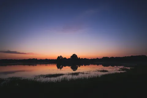 Sunset Silhouette 4K Wallpaper · sunset · 3840×2561