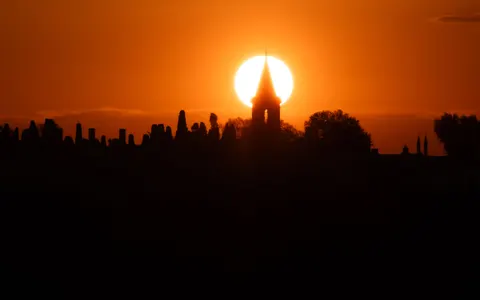 Sunset Silhouette 4K Wallpaper · sunset · 3840×2406