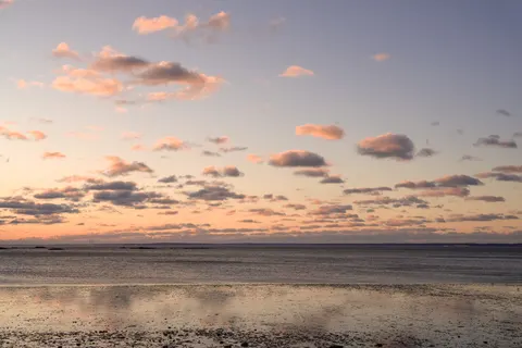 Pink Sunset 4K Wallpaper · sunset · 3840×2560