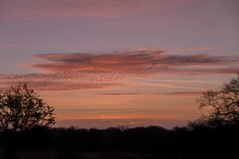 Pink Sunset 4K Wallpaper · sunset · 3840×2561