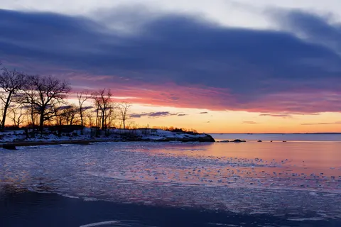 Pink Sunset 4K Wallpaper · sunset · 3840×2560