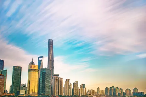 Shanghai Night 4K Wallpaper · city · 3840×2560