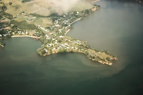 Aerial Coastline 4K Wallpaper · aerial · 3840×2562