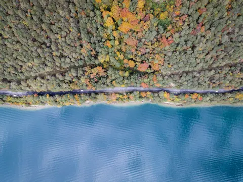 Aerial Coastline 4K Wallpaper · aerial · 3840×2880
