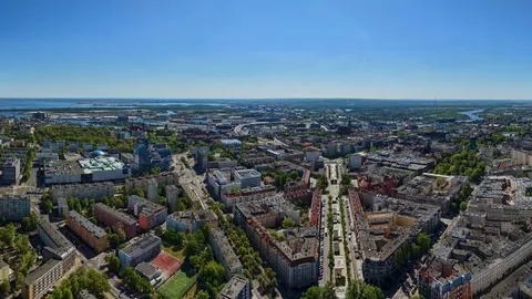 Aerial City 4K Wallpaper · aerial · 3840×2160