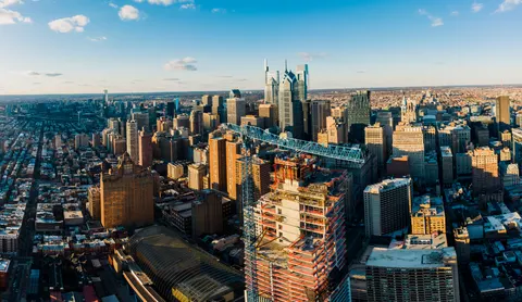 Aerial City 4K Wallpaper · aerial · 3840×2221