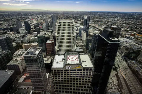 Aerial City 4K Wallpaper · aerial · 3840×2560