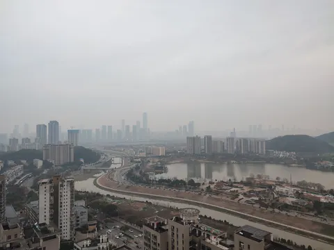 Aerial City 4K Wallpaper · aerial · 3840×2880