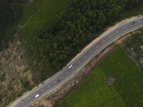 Aerial River 4K Wallpaper · aerial · 3840×2880