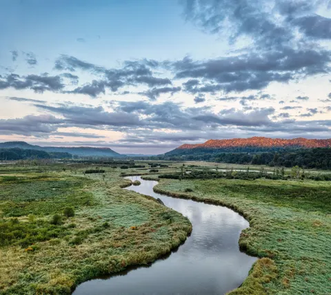 Aerial River 4K Wallpaper · aerial · 3840×3414