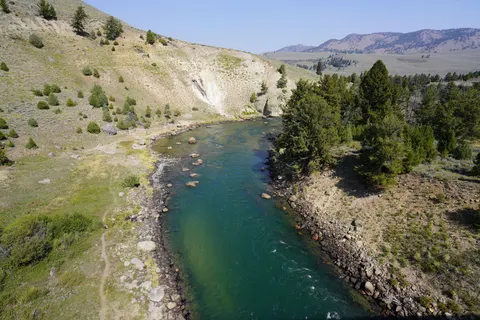 Aerial River 4K Wallpaper · aerial · 3840×2561