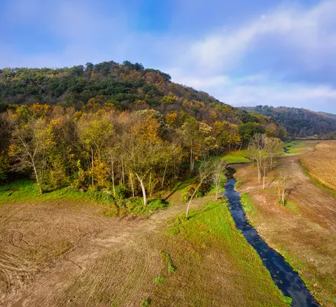 Aerial River 4K Wallpaper · aerial · 3840×3514