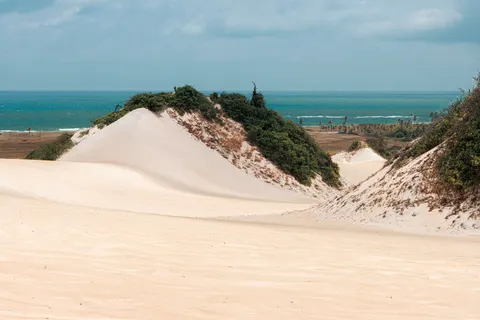 Aerial Dunes 4K Wallpaper · aerial · 3840×2560