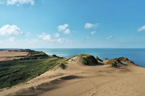 Aerial Dunes 4K Wallpaper · aerial · 3840×2560