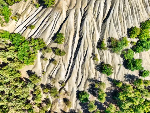 Aerial Dunes 4K Wallpaper · aerial · 3840×2880
