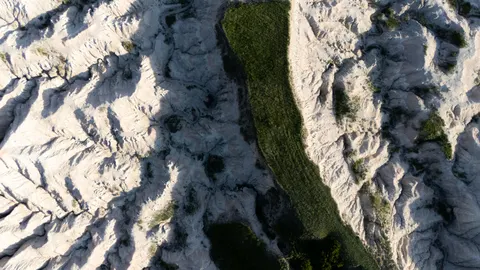 Aerial Dunes 4K Wallpaper · aerial · 3840×2160