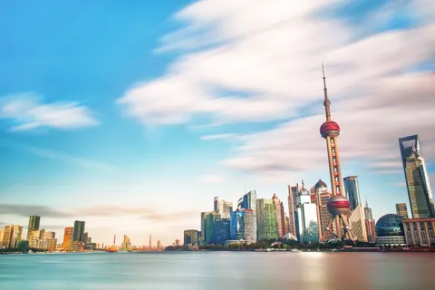 상하이의 밤 4K 배경화면 · city · 3840×2560