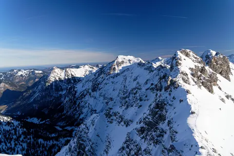 Winter Mountains 4K Wallpaper · winter · 3840×2560