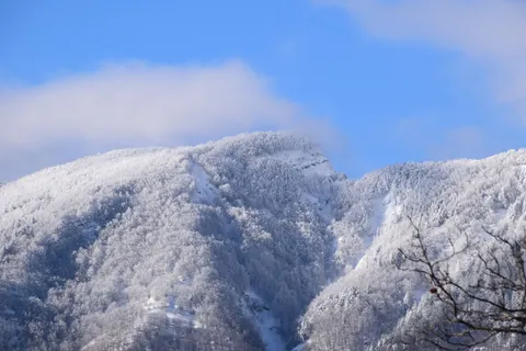 Winter Mountains 4K Wallpaper · winter · 3840×2560