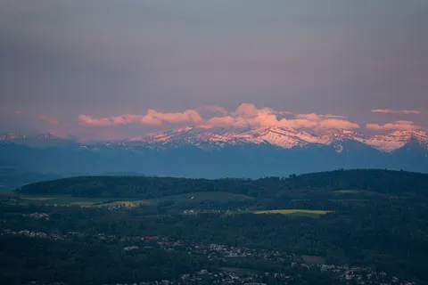 Fondo de pantalla Cordillera 4K · mountains · 3840×2561