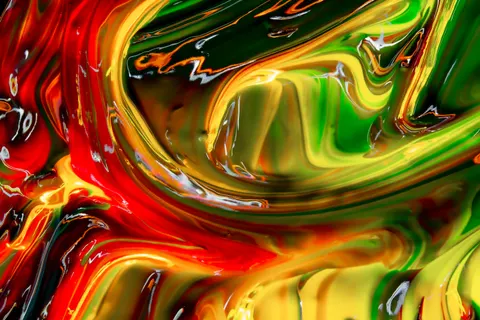 रंगों की भंवर 4K वॉलपेपर · abstract · 3840×2560
