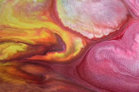 रंगों की भंवर 4K वॉलपेपर · abstract · 3840×2560