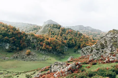 Autumn Mountains 4K Wallpaper · autumn · 3840×2560