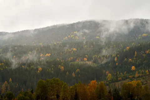 Autumn Mountains 4K Wallpaper · autumn · 3840×2561