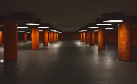 Server Room 4K Wallpaper · technology · 3840×2366