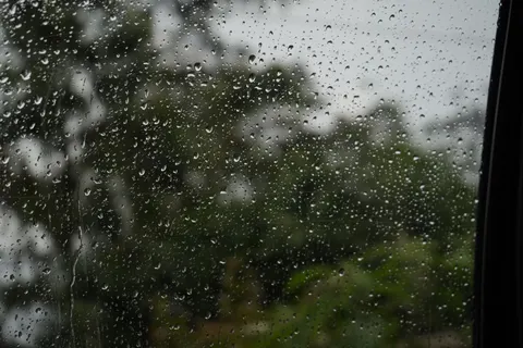 Rain Drops 4K Wallpaper · nature · 3840×2560