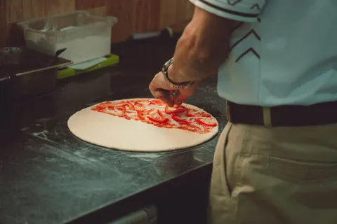 Pizza 4K Wallpaper · food · 3840×2560