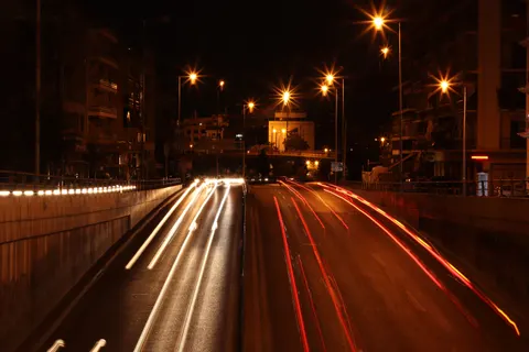Light Trails 4K Wallpaper · city · 3840×2560