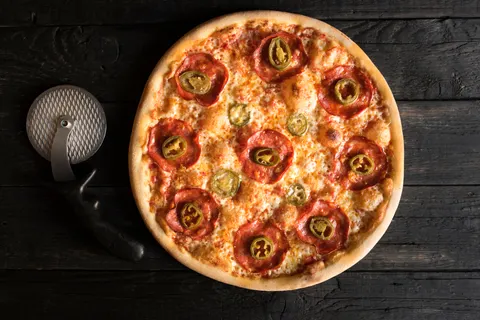 Pizza 4K Wallpaper · food · 3840×2560