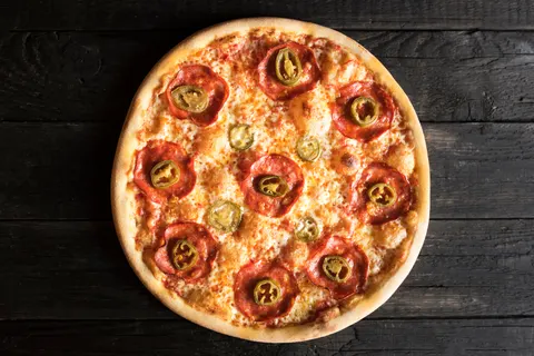 Pizza 4K Wallpaper · food · 3840×2560