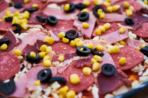 Pizza 4K Wallpaper · food · 3840×2561
