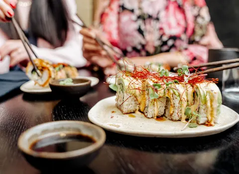 Sushi 4K Wallpaper · food · 3840×2807