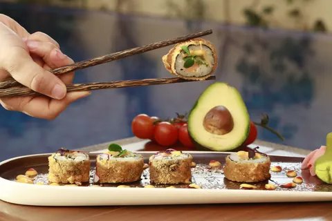 Sushi 4K Wallpaper · food · 3840×2560