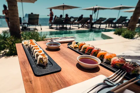 Sushi 4K Wallpaper · food · 3840×2560