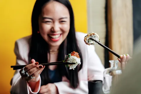 Sushi 4K Wallpaper · food · 3840×2561