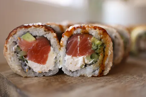 Sushi 4K Wallpaper · food · 3840×2561