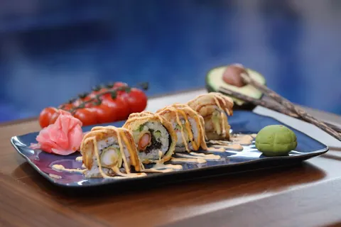 Sushi 4K Wallpaper · food · 3840×2560
