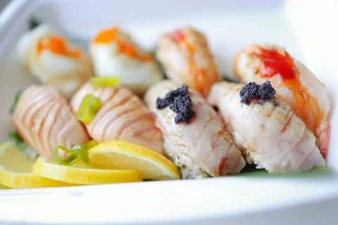 Sushi 4K Wallpaper · food · 3840×2561