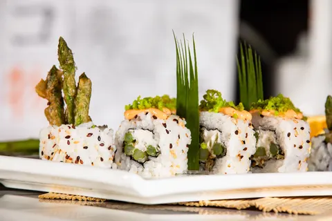 Sushi 4K Wallpaper · food · 3840×2560